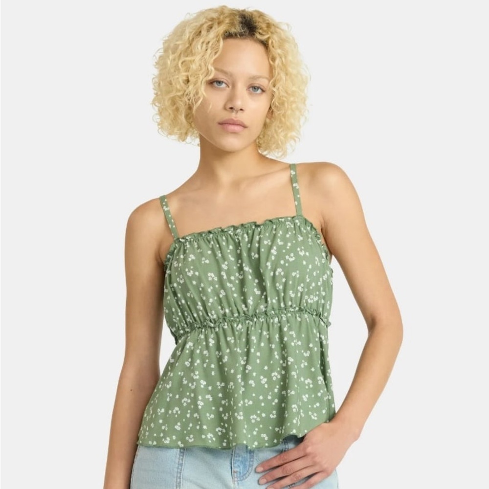 Ruffle tank top